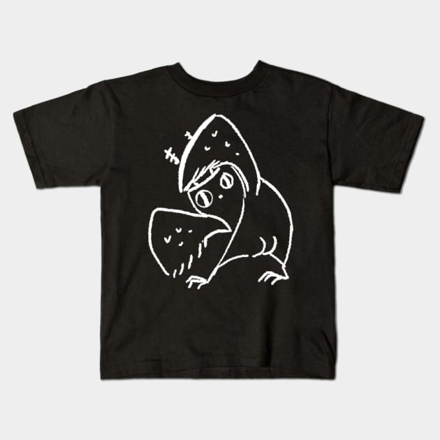 Mothman, I say mothman Kids T-Shirt by darthSnooter